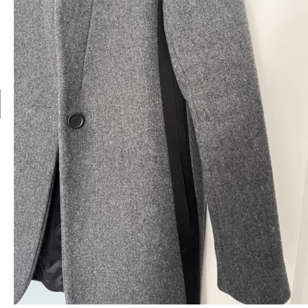 Maje Women's Gray Blazer Coat - Picture 4 of 4